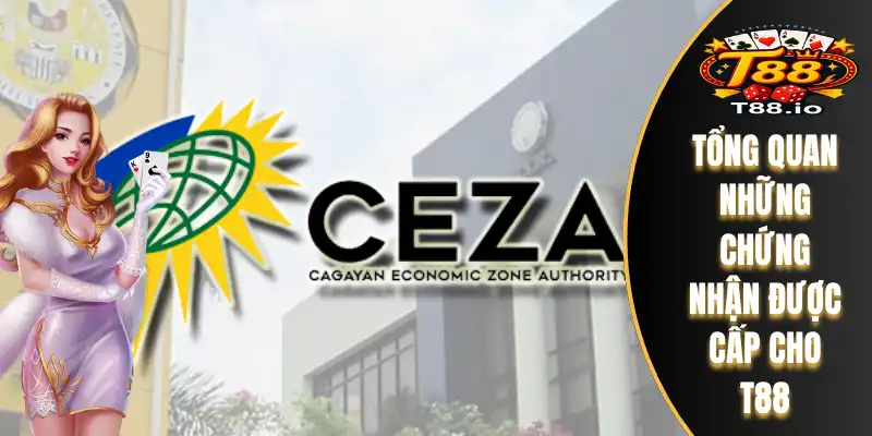 Giấy Phép Hoạt Động T88 2 Tổng quan những chứng nhận được cấp cho T88