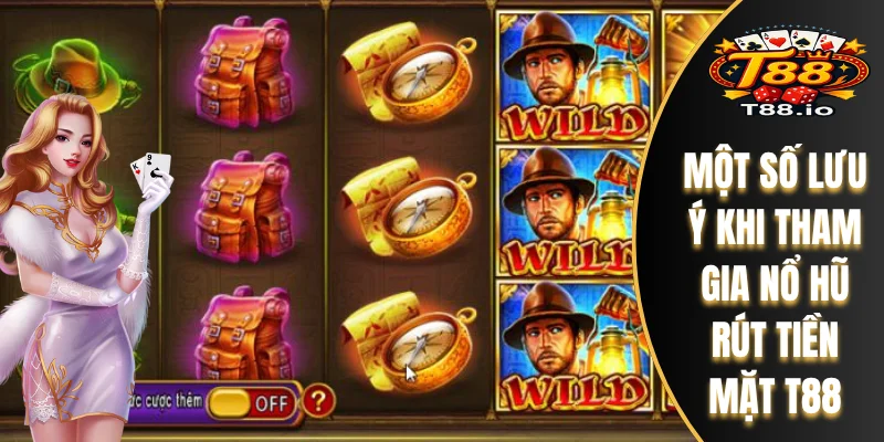 Một số lưu ý khi tham gia Nổ Hũ rút tiền mặt T88
